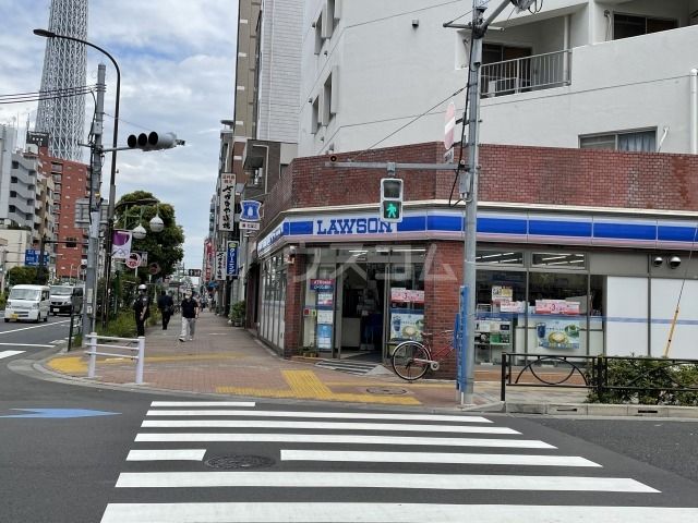 コンビニ　ローソン 墨田吾妻橋二丁目店（コンビニ）まで287m