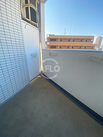 バルコニー　ディナスティ玉造　エアコン