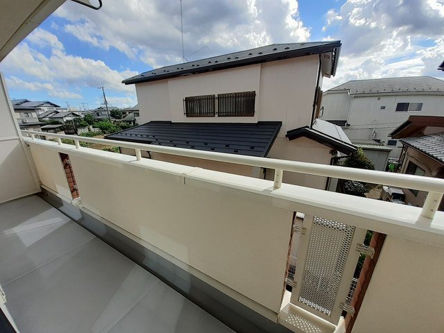 バルコニー　バルコニーがあります
