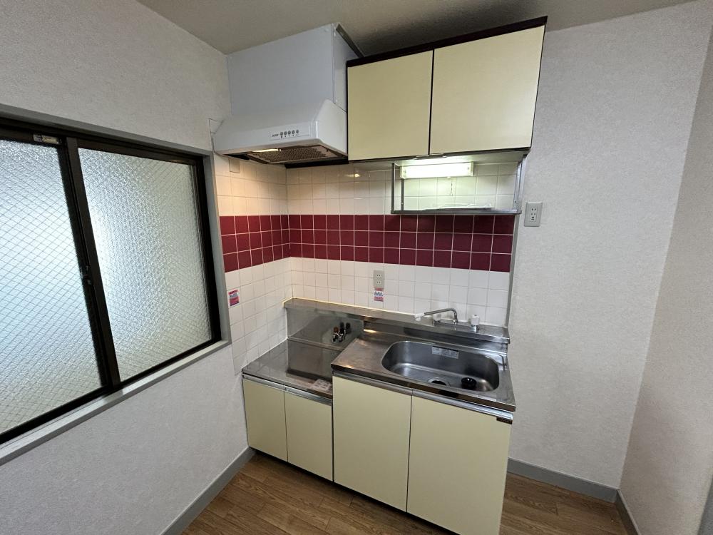 キッチン　2口コンロ可