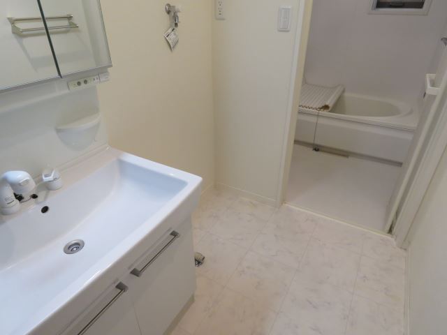 洗面設備　脱衣所