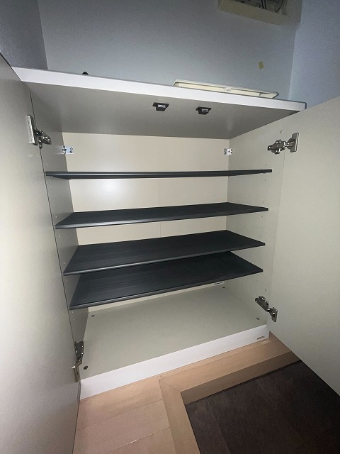 収納　同物件別号室のものです。