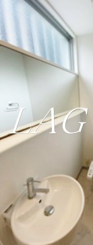 洗面設備　独立洗面台です。