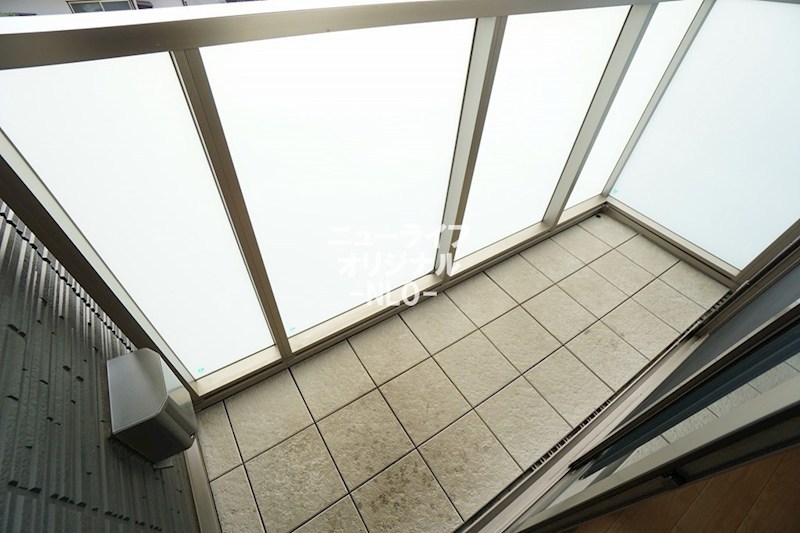 バルコニー　風通しの良いバルコニー