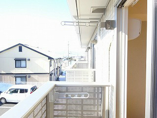 眺望　画像は202号室です（参考）