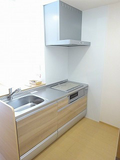 キッチン　画像は202号室です（参考）