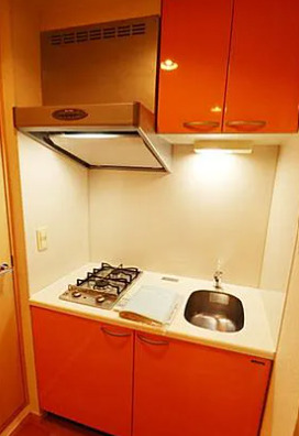 キッチン　別部屋の画像を使用しております。