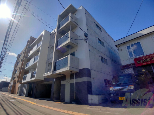 建物外観　札幌市東区北２４条東「コローレ元町」