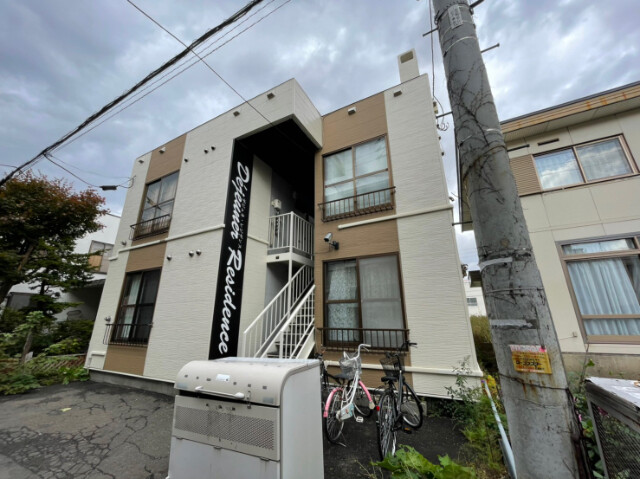 建物外観　札幌市中央区南５条西「デジュネレジデンス」