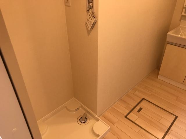 玄関　洗濯機置場