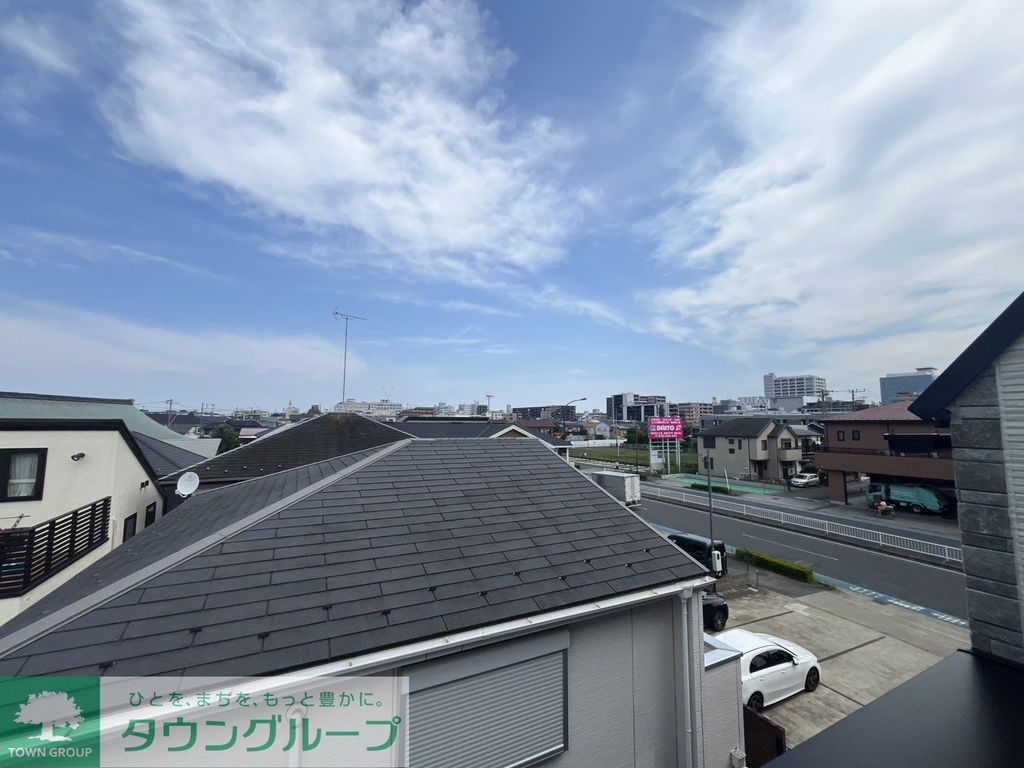 眺望　タウンハウジング仙川店まで♪