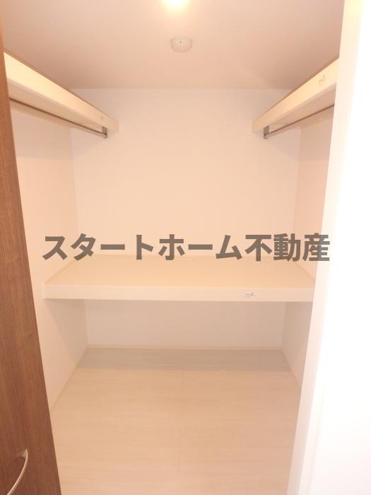収納　収納があります