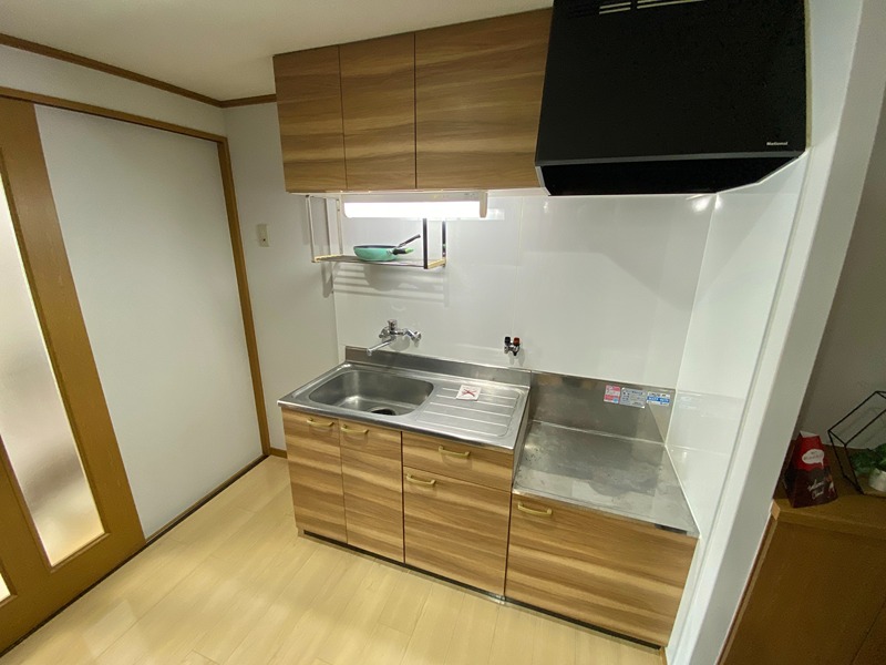 キッチン　シングルレバー・調理スペースがある流し台