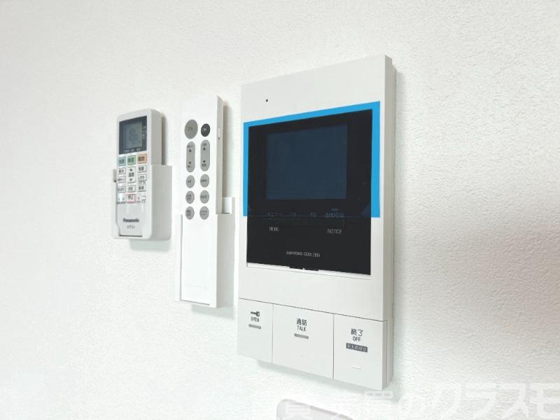 セキュリティ　来訪者が確認できるモニターホン♪