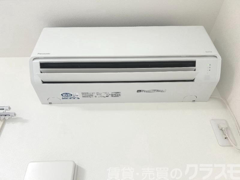 その他設備　エアコンは欠かせません♪