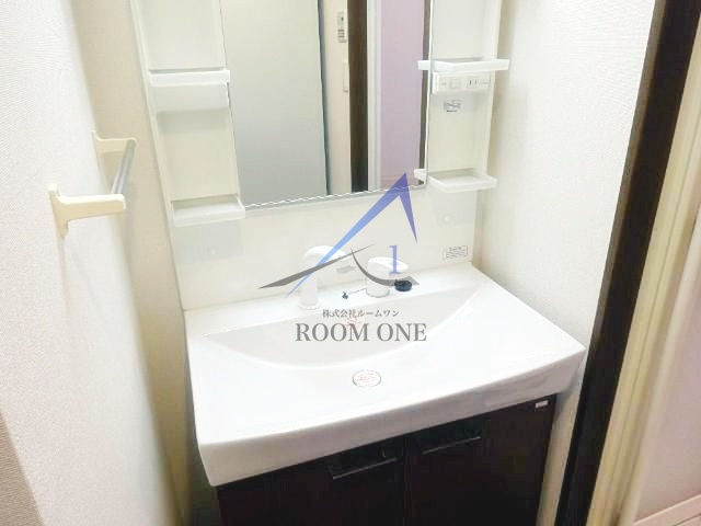洗面設備　洗面台です。