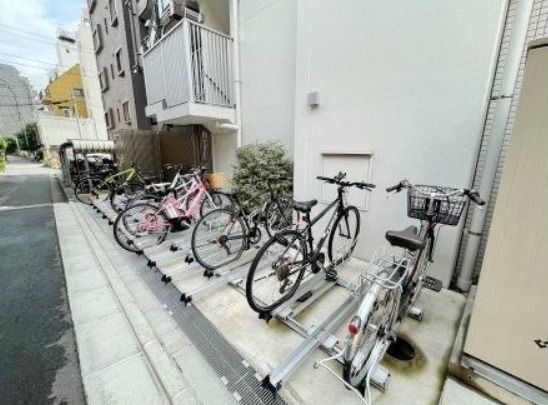 駐車場　駐輪場です