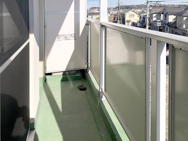 バルコニー　ビレッジハウスの同一物件・同一タイプの間取りの写真です