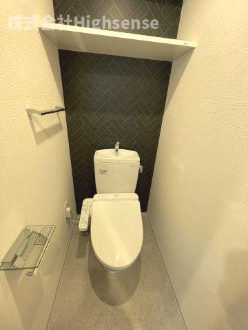 トイレ　ゆったりとした空間のトイレです