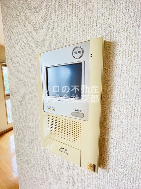 セキュリティ　訪問者が一目で分かるＴＶモニタ付インターホンです！