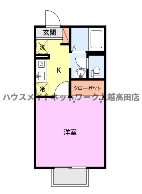 ピュアファインの間取り写真