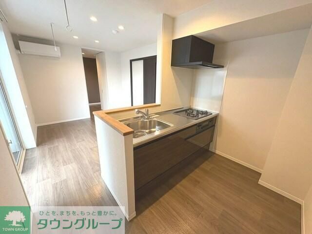 八幡宿マンションのキッチン写真