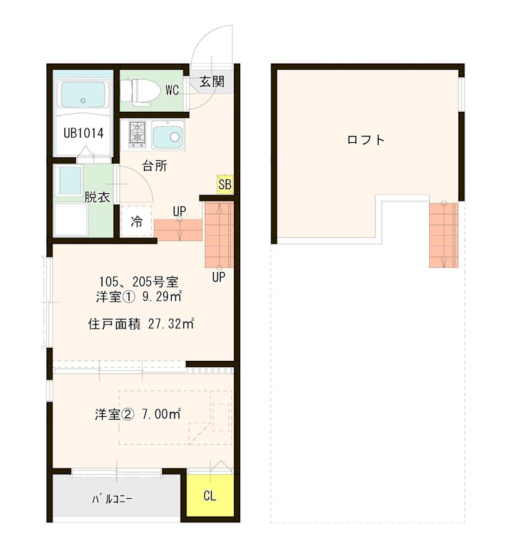 Villa lycorisの間取り写真
