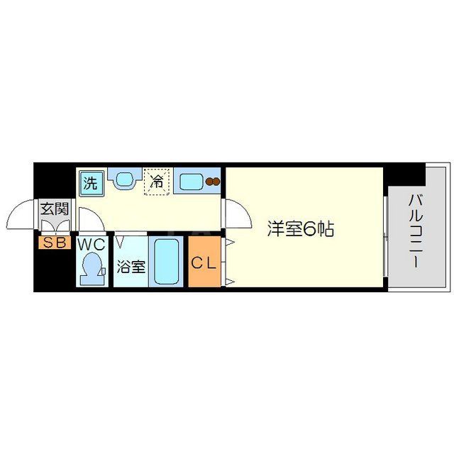 プレミアムステージ新大阪駅前2の間取り写真
