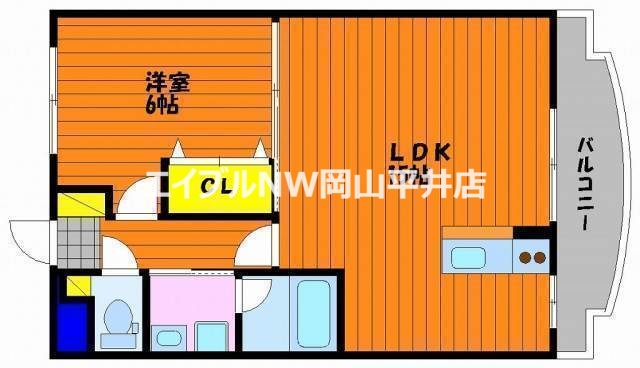 ローレルコート西川原の間取り写真