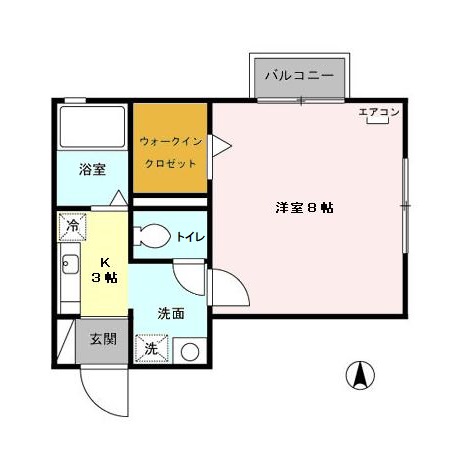 サンセール泉の間取り写真