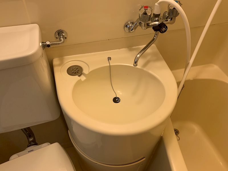 洗面設備　違うお部屋の写真です。ご参考までに