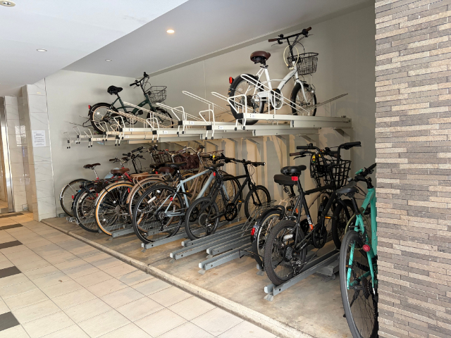 駐車場　駐輪場