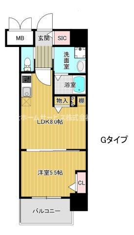 ふぁみ ゆアビコXIIの間取り写真