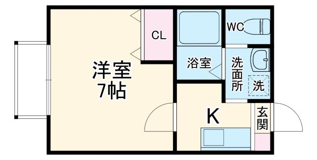 フォレスト七林の間取り写真