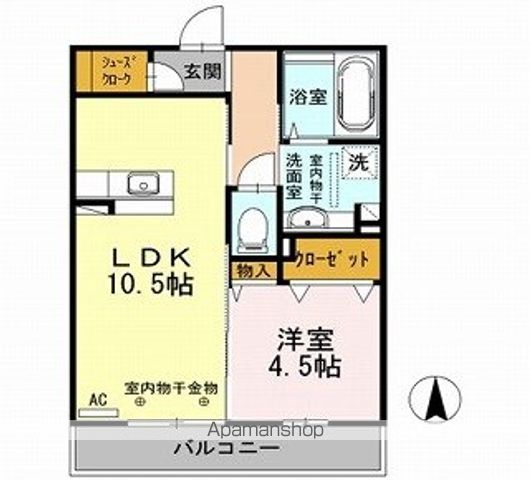 ラフィネ千木の間取り写真