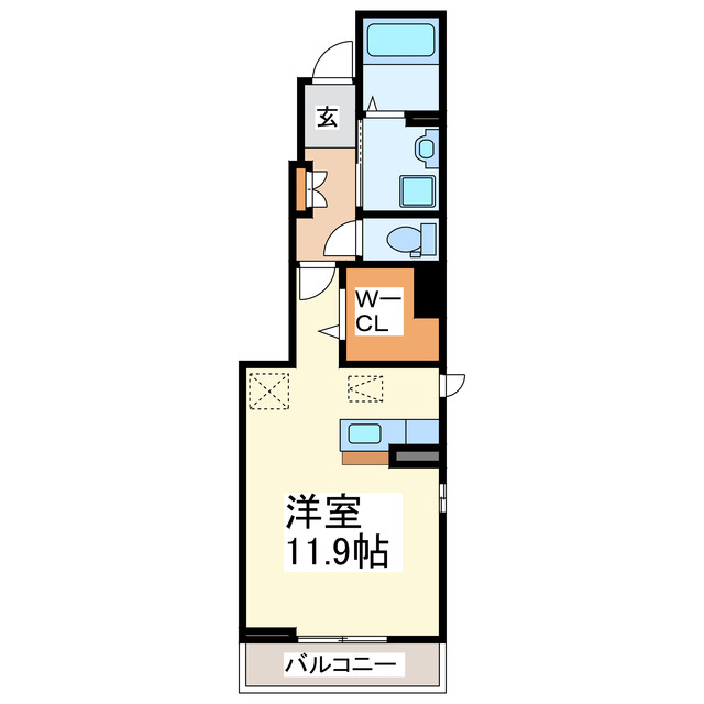 クレアンジュの間取り