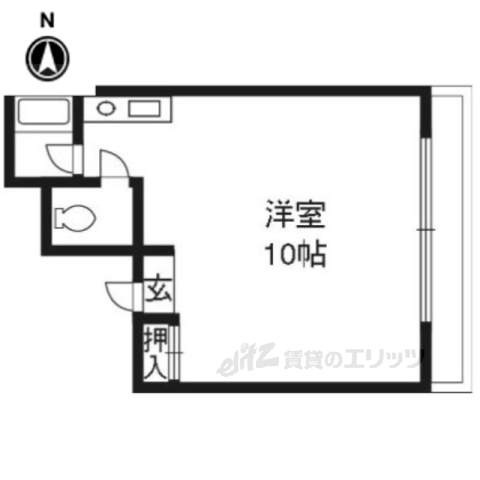 ハイツ小町の間取り