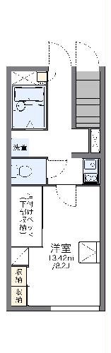 レオパレスＴａｄａｓｈｉの間取り