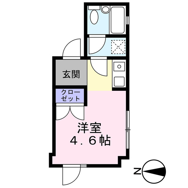 ヒューゲルハイム三軒茶屋の間取り