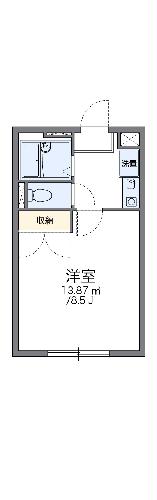 レオパレス茜山の間取り