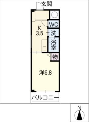 ラフォーレ別名の間取り