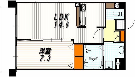 ベラジオ京都鴨川の間取り