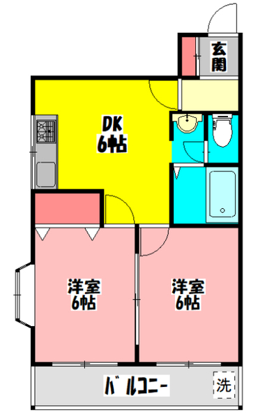 プルミエールシマの間取り