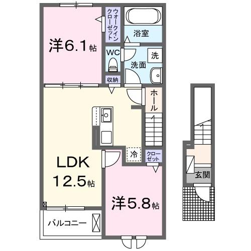 リヴィエール１の間取り