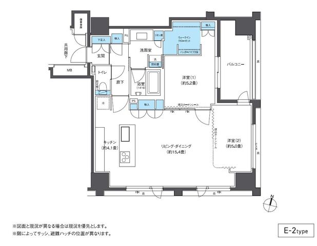 ＣＬＵＢ　ＮＥＸＵＳ　大濠西の間取り