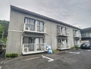 湖南市サイドタウンのアパートの建物外観