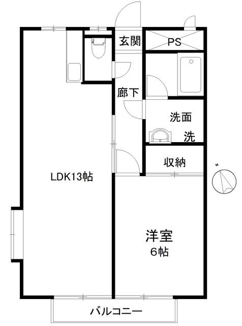 ミレニアム和光の間取り