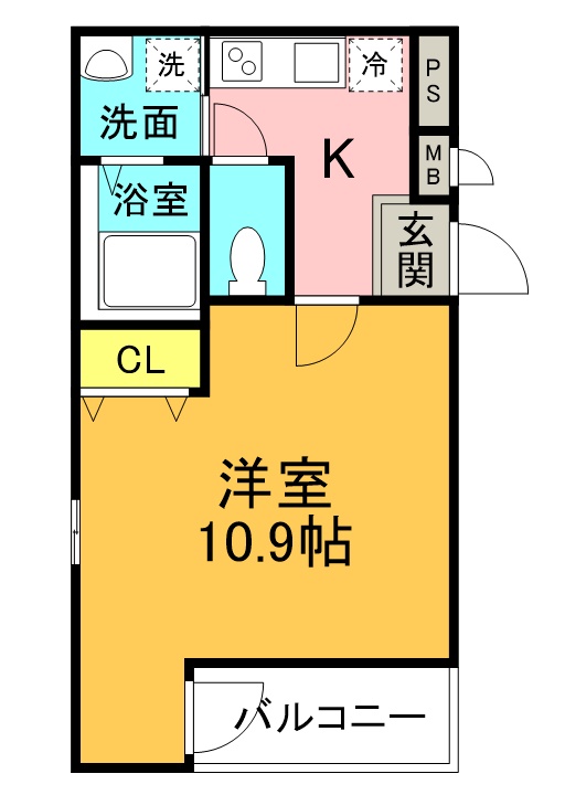 【シャルム ド グレイスの間取り】