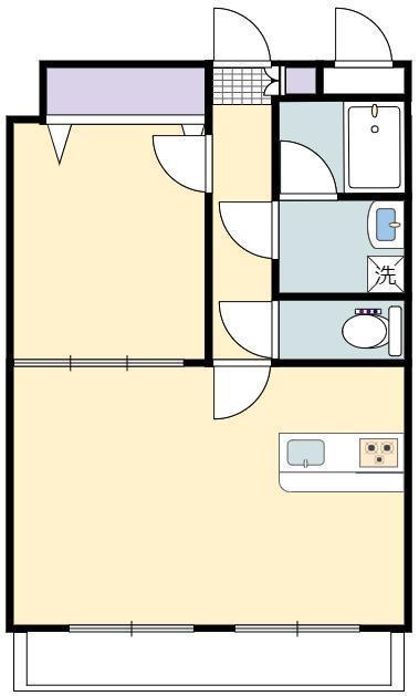 アークヒルズ橘通りの間取り