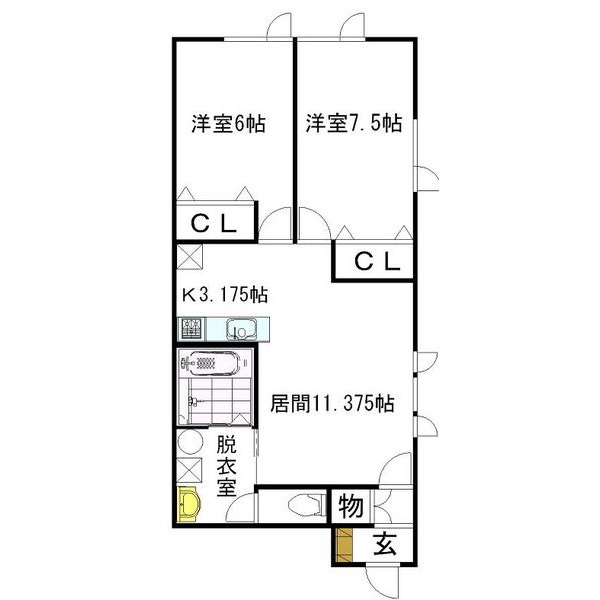 【ＯＬＩＶＥの間取り】